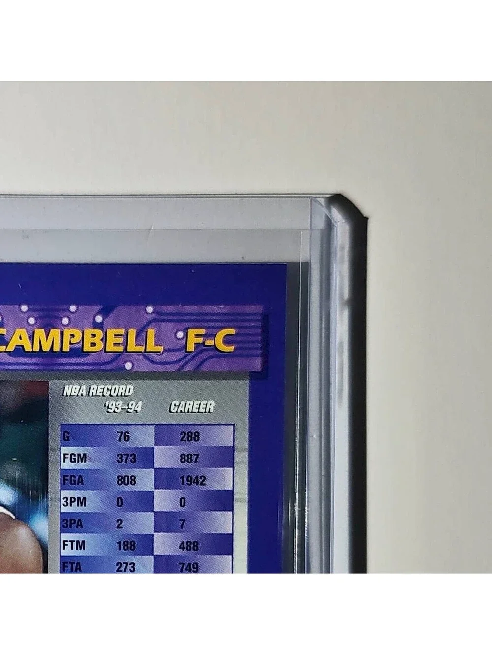Elden Campbell 1994-95 Topps Finest #193 Basketball Card